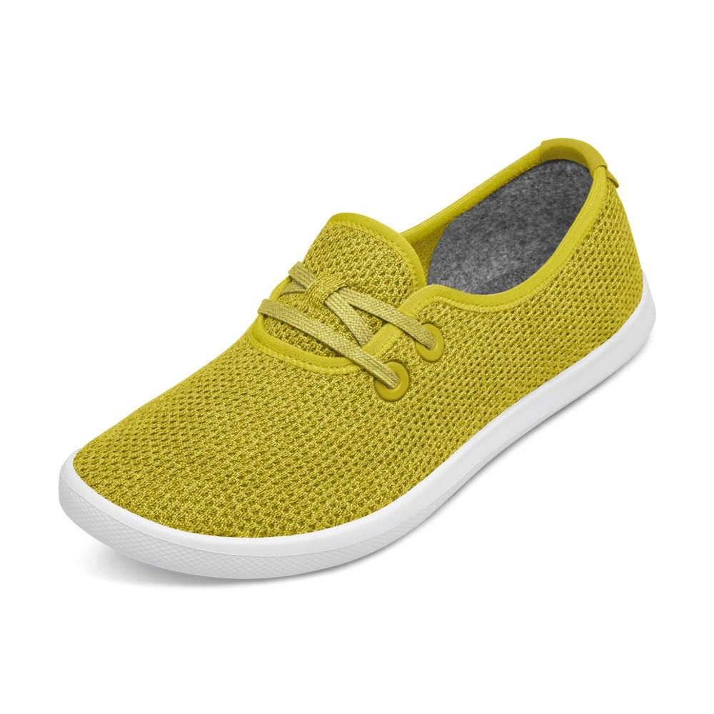 Allbirds Men's Boat Shoes Light Green - Tree Skippers - 70358BFWU